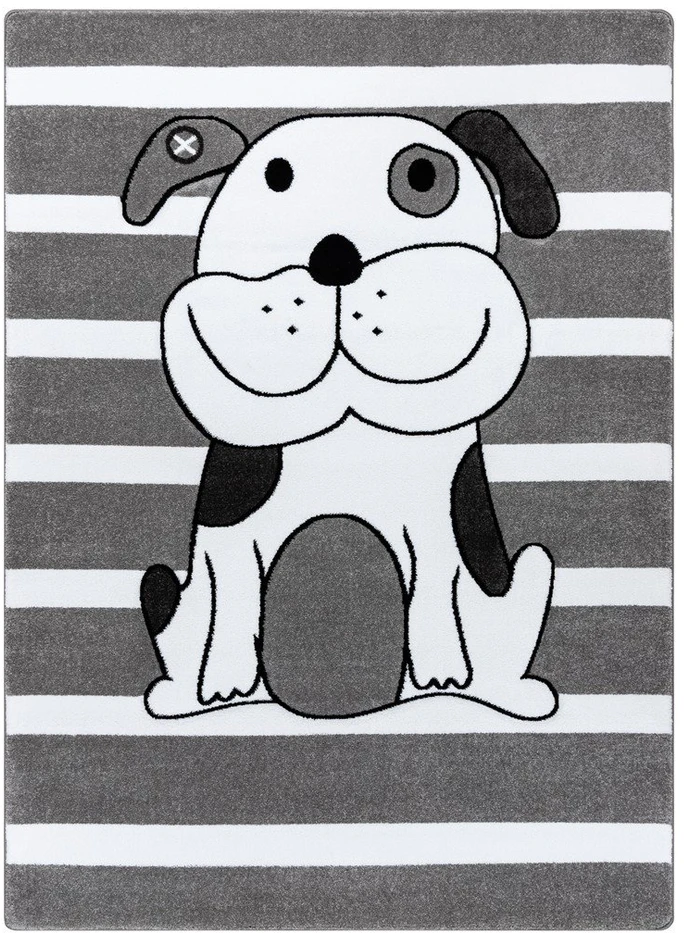 Kilimas 120 × 170 cm (120x170), pilkos spalvos PUPPY
