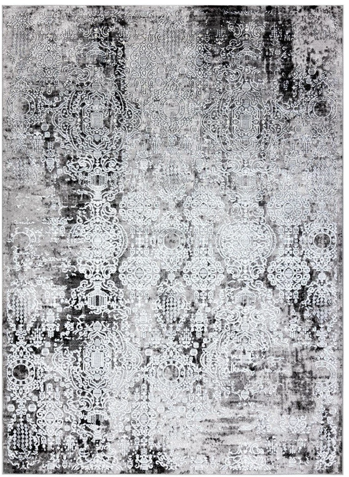 Kilimas 120 × 170 cm, kreminės ir pilkos spalvos WELLI