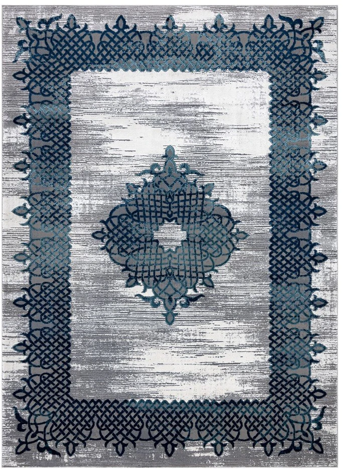 Kilimas 120 × 170 cm, pilkos spalvos IONA