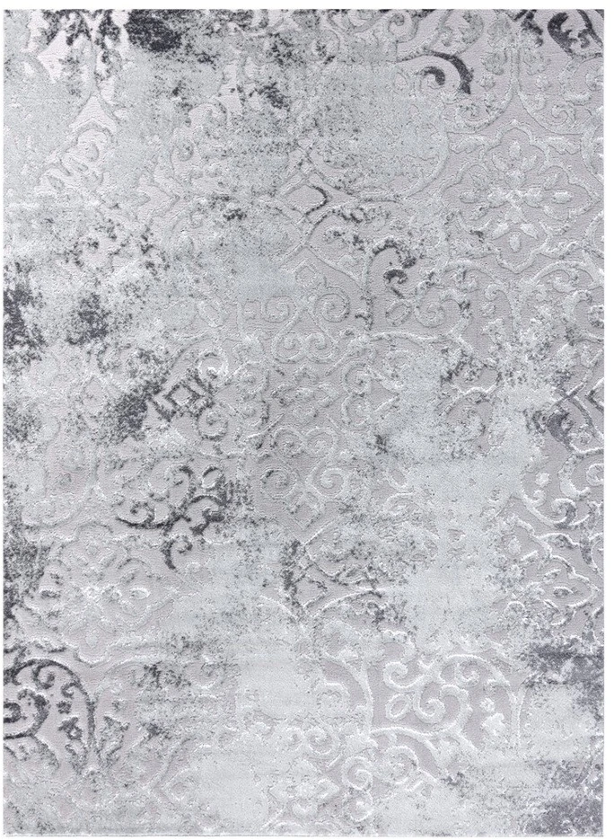 Kilimas 120 × 170 cm, pilkos spalvos TREX ORNAMENT