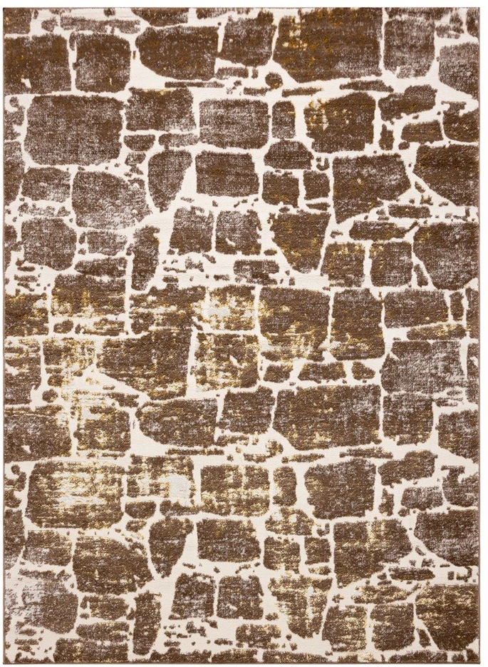 Kilimas 120 × 170 cm, smėlio ir rudos spalvos TREX