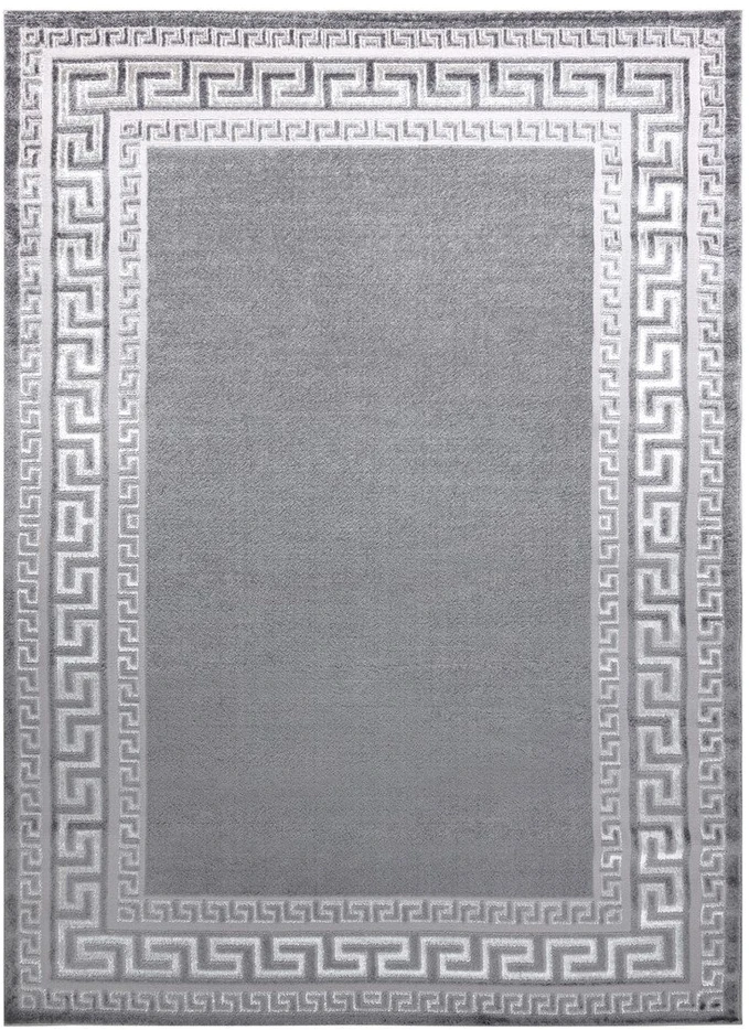 Kilimas 120 × 170 cm, tamsiai pilkos spalvos TREX