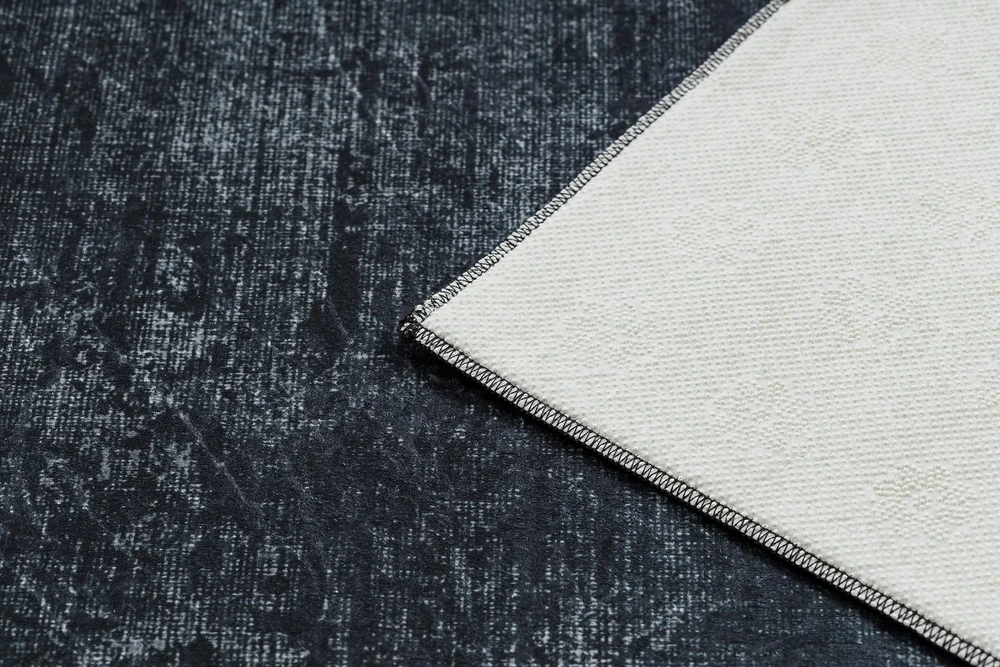 Kilimas 120×170 juoda–balta ARLEN