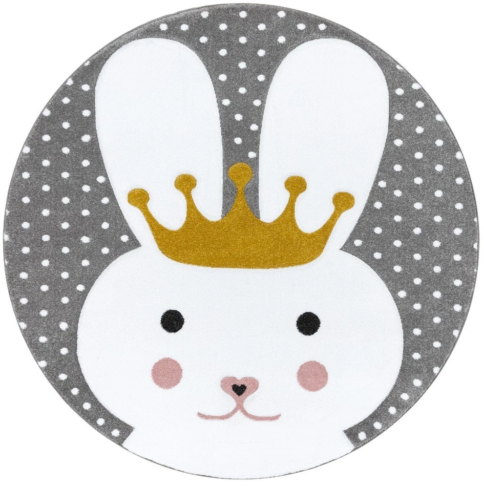 Kilimas 140 × 190 cm, pilkos spalvos BUNNY