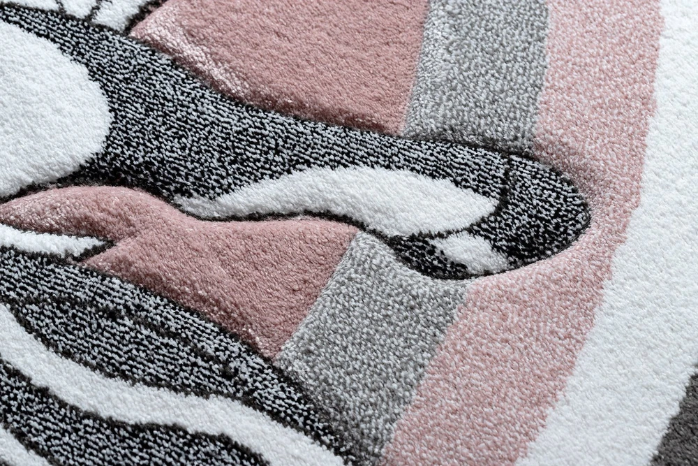 Kilimas 140 × 190 cm pony powderpink