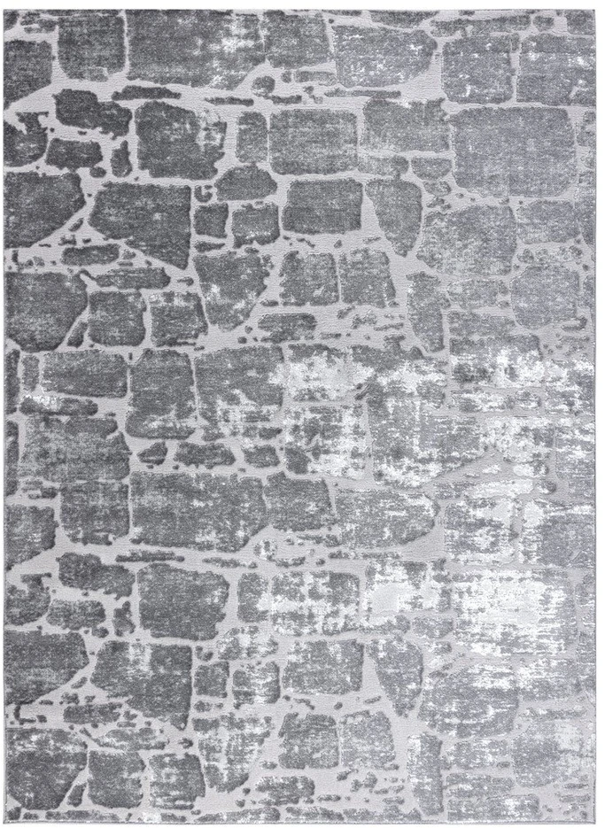 Kilimas 140 × 190 cm, tamsiai pilkos spalvos TREX