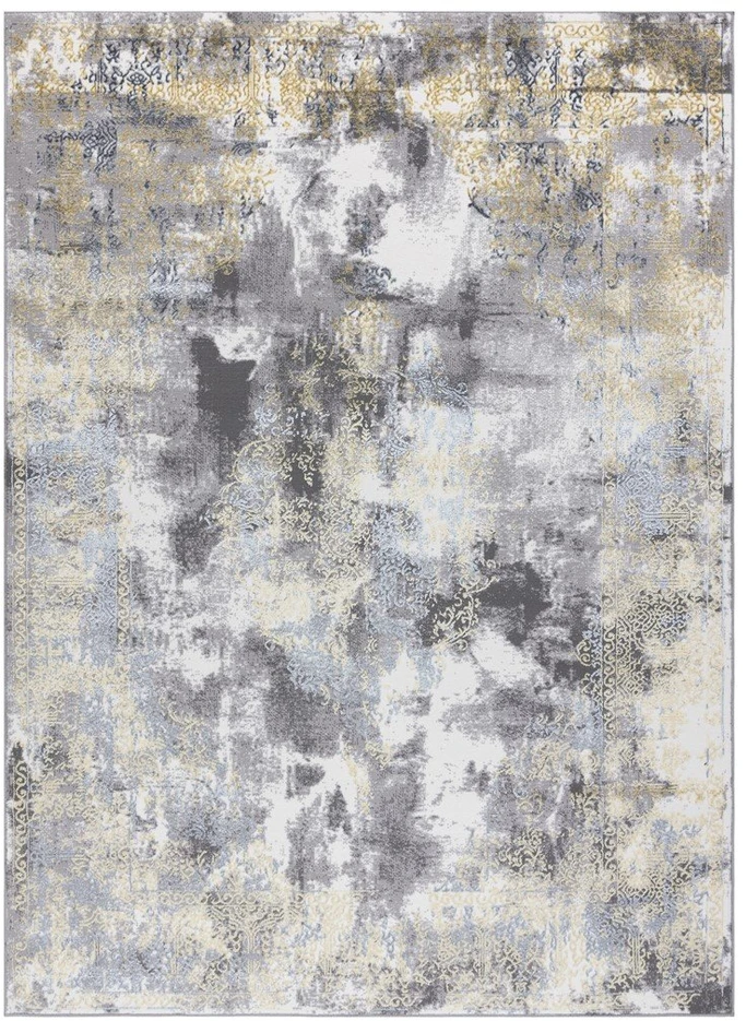 Kilimas 160 × 220 cm, kreminės ir auksinės spalvos WELLI
