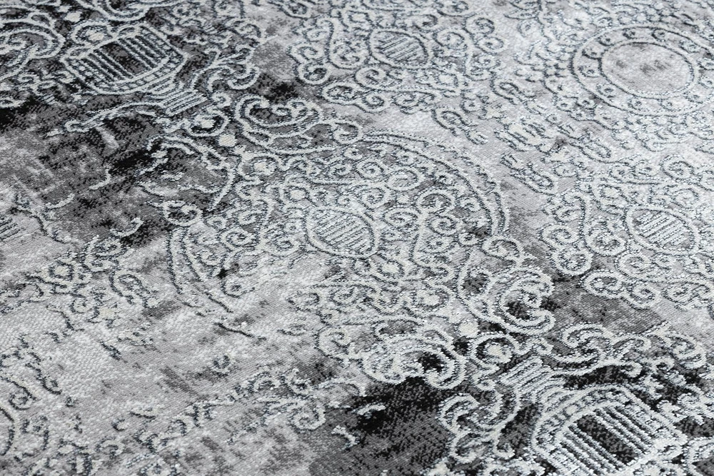 Kilimas 160 × 220 cm, kreminės ir pilkos spalvos WELLI