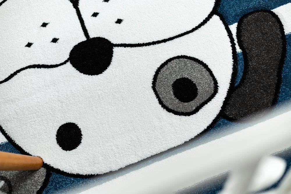 Kilimas 160 × 220 cm PUPPY Mėlynas
