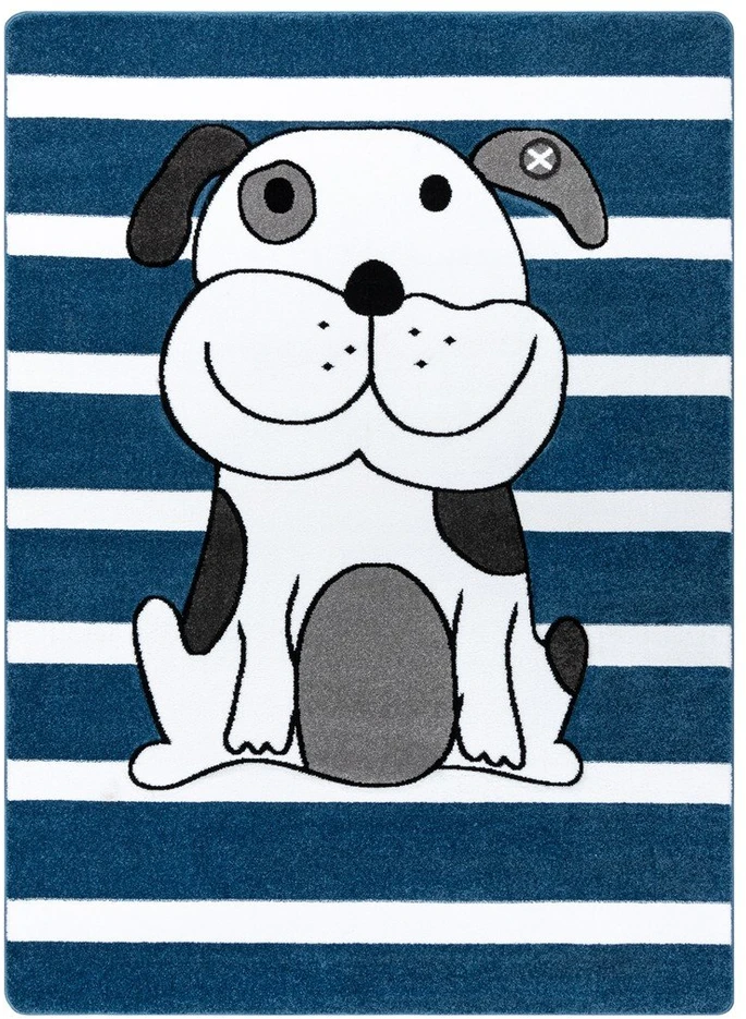 Kilimas 160 × 220 cm PUPPY Mėlynas