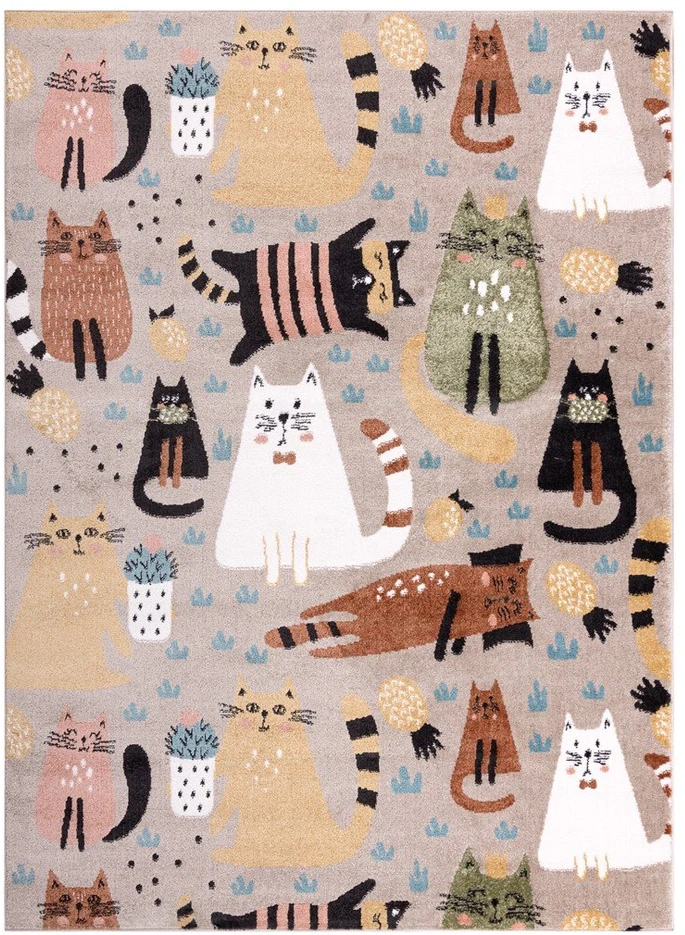 Kilimas 160 × 220 cm, smėlio spalvos BEO KITTENS
