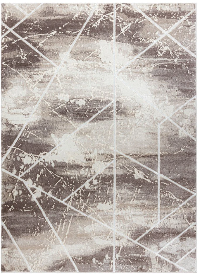 Kilimas 80 × 150 cm, kreminės ir baltos spalvos IONA