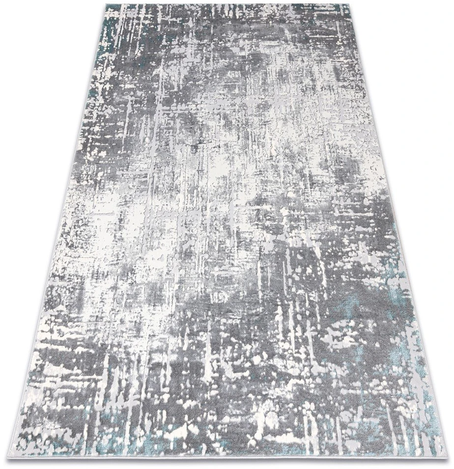 Kilimas 80 × 150 cm, kreminės ir pilkos spalvos IONA