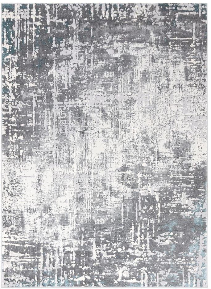 Kilimas 80 × 150 cm, kreminės ir pilkos spalvos IONA