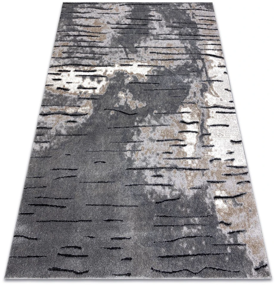 Kilimas 80 × 150 cm, pilkos spalvos VERS RIO