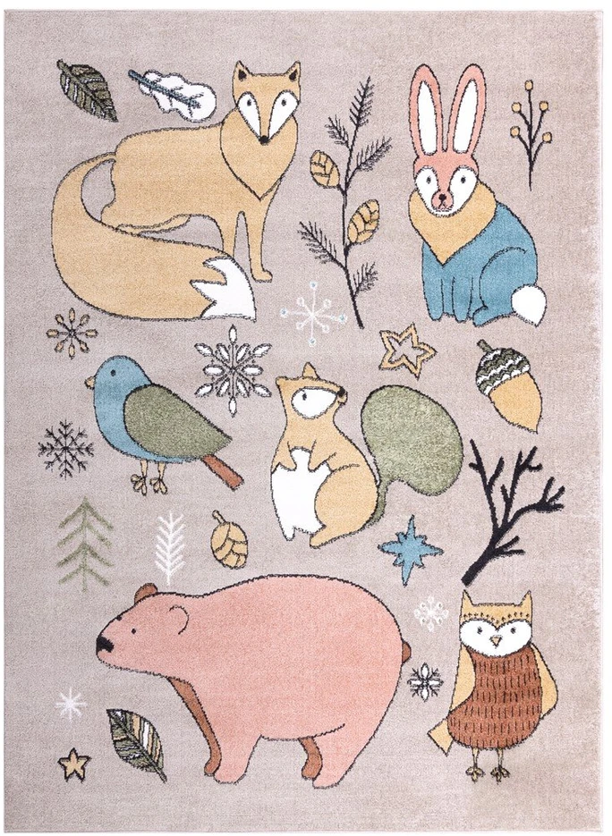 Kilimas 80 × 150 cm, smėlio spalvos BEO FORESTER