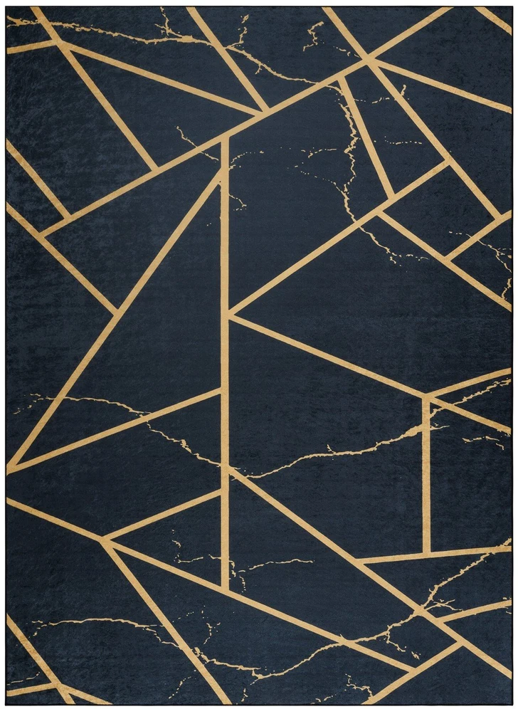 Kilimas juodas 80×150 ARLEN MARBLE2