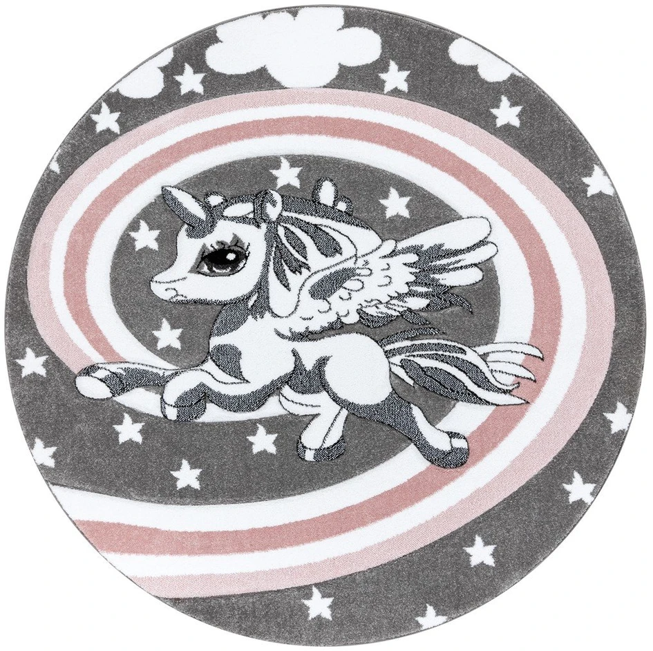Kilimas pilkos spalvos PONY