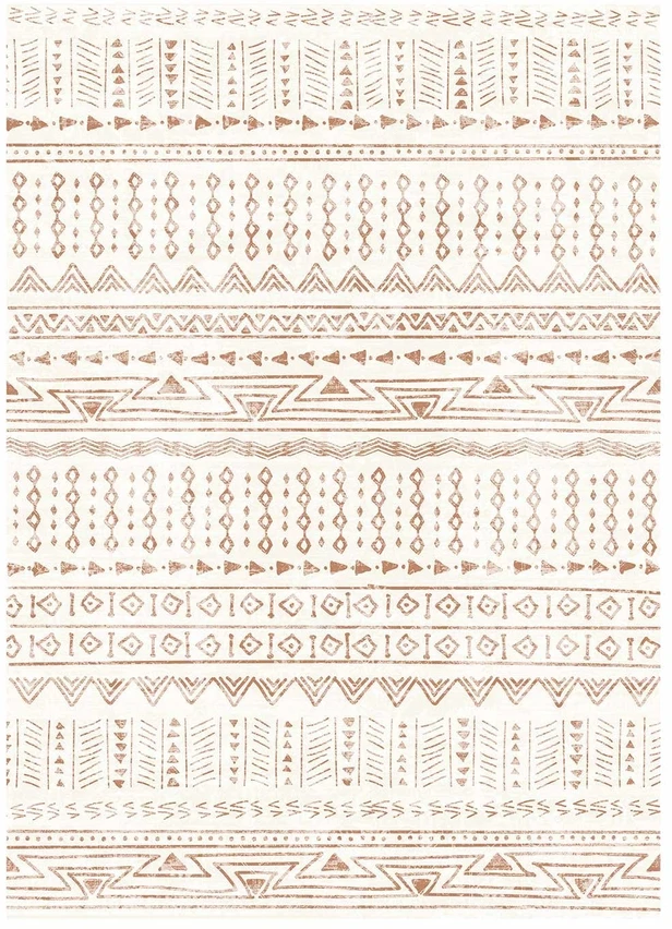 VEVOR Didelis kilimas 152x244 cm neslystantis, atsparus plyšimui, modernus smėlio spalvos