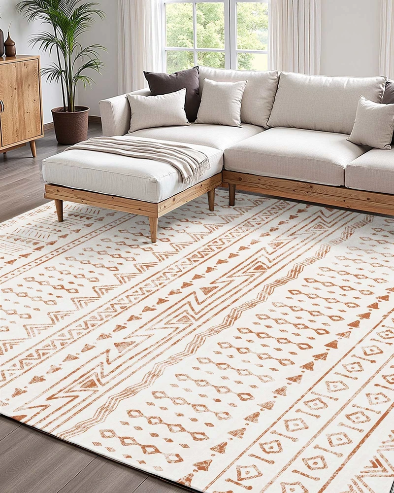 VEVOR Didelis kilimas 152x213 cm atsparus plyšiams