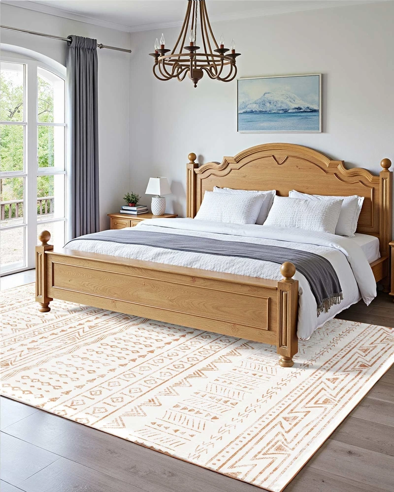 VEVOR Didelis kilimas 152x213 cm atsparus plyšiams