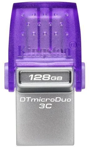 Ausinės KINGSTON 128GB USB 3.2 USB atmintinė DataTraveler microDuo 3C