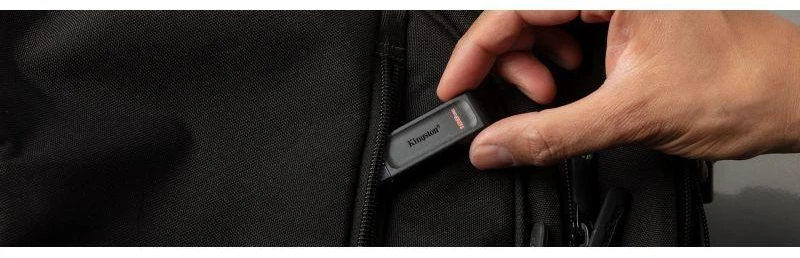 Ausinės KINGSTON 128GB USB-C 3.2 Gen1 DataTraveler 70 USB atmintinė
