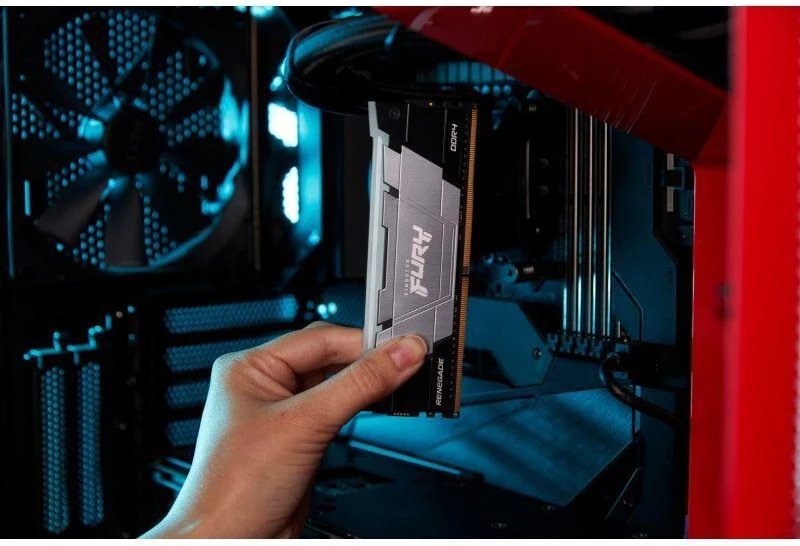 „Kingston KF432C16RB2AK2/16“ 16 GB 3200 MT/s DDR4 CL16 DIMM (2 vnt. rinkinys) FURY Renegade RGB | „Kingston“