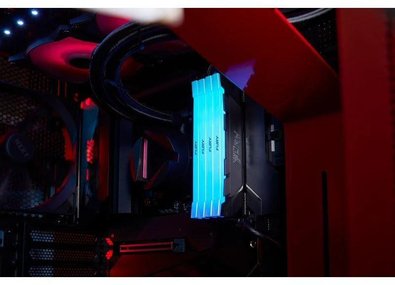 Kingston KF436C16RB12A/16 16GB 3600MT/s DDR4 CL16 DIMM 1Gx8 FURY Renegade RGB | Kingston
