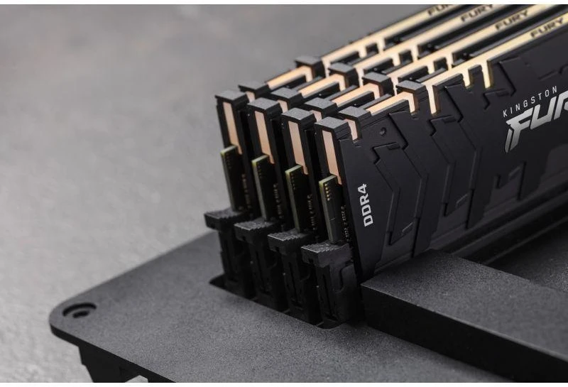 RAM „Kingston KF440C19RB2AK2/16“ 16 GB 4000 MT/s DDR4 CL19 DIMM (2 vnt. rinkinys) FURY Renegade RGB | „Kingston“