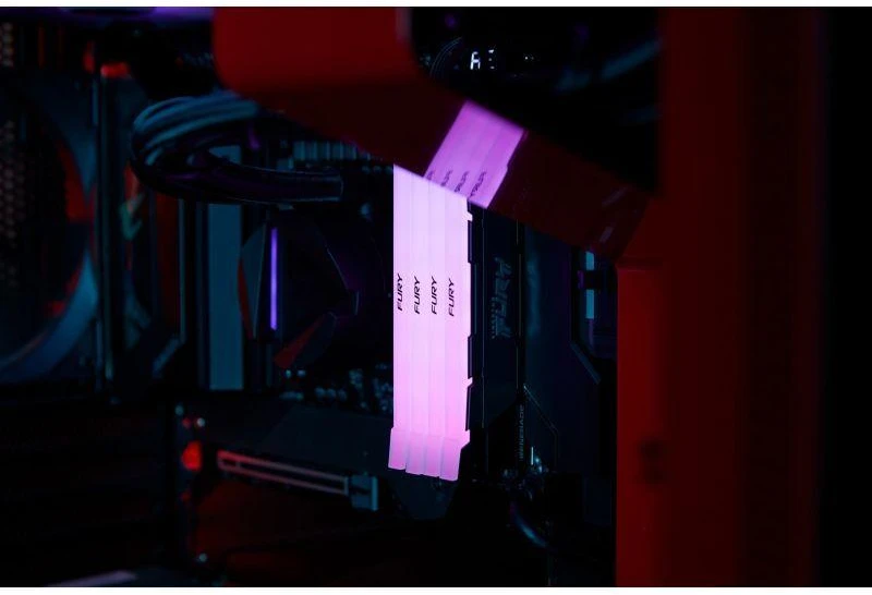 RAM „Kingston KF440C19RB2AK2/16“ 16 GB 4000 MT/s DDR4 CL19 DIMM (2 vnt. rinkinys) FURY Renegade RGB | „Kingston“