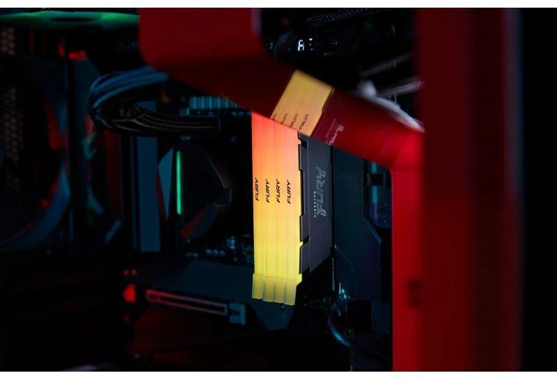 RAM „Kingston KF440C19RB2AK2/16“ 16 GB 4000 MT/s DDR4 CL19 DIMM (2 vnt. rinkinys) FURY Renegade RGB | „Kingston“