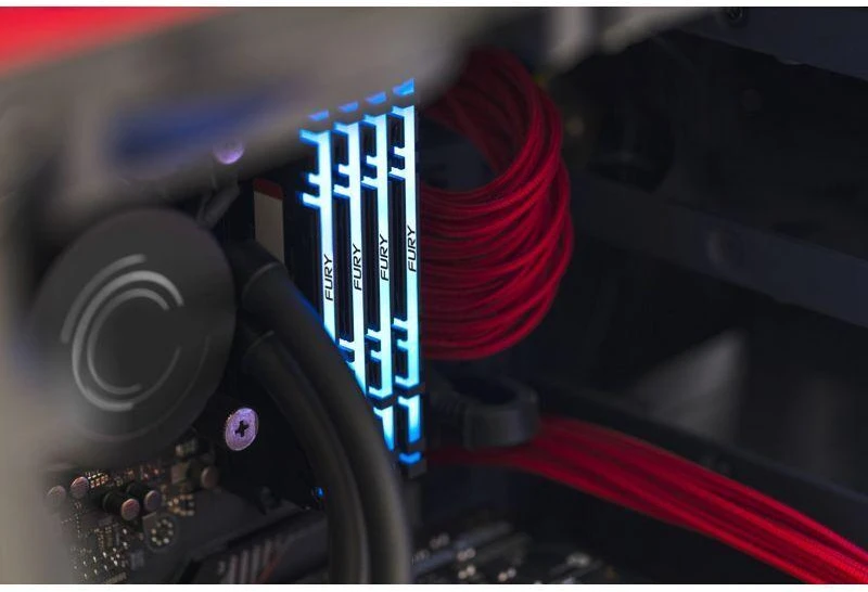 RAM „Kingston KF440C19RB2AK2/16“ 16 GB 4000 MT/s DDR4 CL19 DIMM (2 vnt. rinkinys) FURY Renegade RGB | „Kingston“
