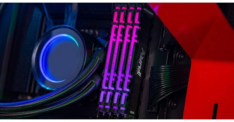 RAM „Kingston KF440C19RB2AK2/16“ 16 GB 4000 MT/s DDR4 CL19 DIMM (2 vnt. rinkinys) FURY Renegade RGB | „Kingston“