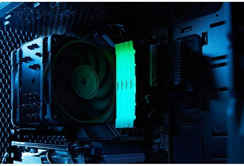 RAM „Kingston KF440C19RB2AK2/16“ 16 GB 4000 MT/s DDR4 CL19 DIMM (2 vnt. rinkinys) FURY Renegade RGB | „Kingston“