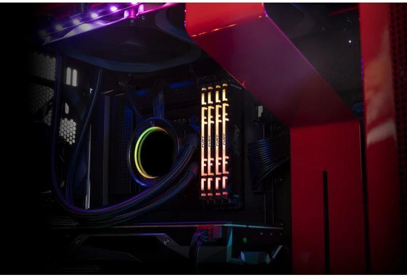 RAM „Kingston KF440C19RB2AK2/16“ 16 GB 4000 MT/s DDR4 CL19 DIMM (2 vnt. rinkinys) FURY Renegade RGB | „Kingston“