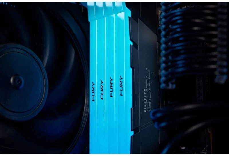 RAM „Kingston KF440C19RB2AK2/16“ 16 GB 4000 MT/s DDR4 CL19 DIMM (2 vnt. rinkinys) FURY Renegade RGB | „Kingston“