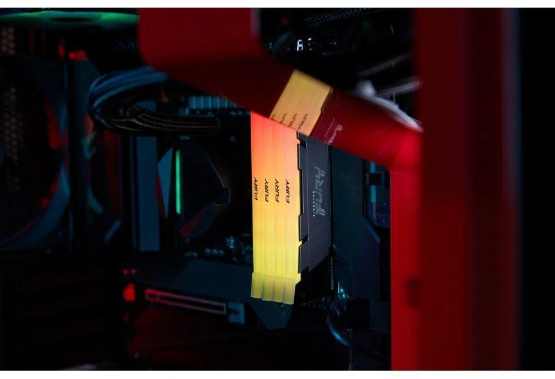 „Kingston KF442C19RB2AK2/16“ 16 GB 4266 MT/s DDR4 CL19 DIMM (2 vnt. rinkinys) FURY Renegade RGB | „Kingston“
