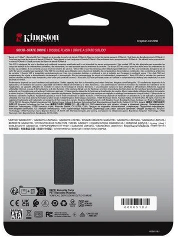 KINGSTON SSD SATA 2.5" 480GB TLC, SA400S37/480G 