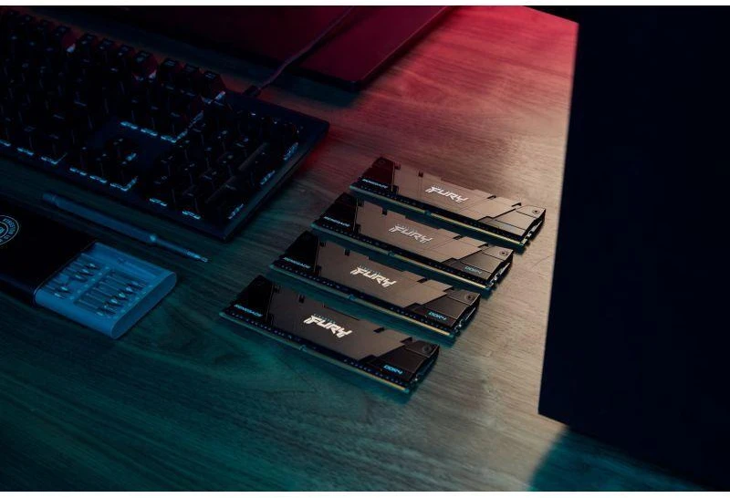 RAM Kingston KF432C16RB2/8 8GB 3200MT/s DDR4 CL16 DIMM FURY Renegade Juodas | Kingston
