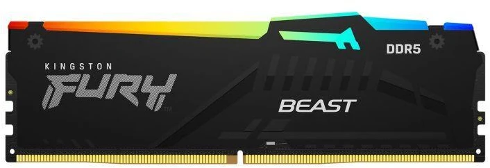 KINGSTON DDR5 32GB 6000MT/s CL30 DIMM (Komplektas iš 2) FURY Beast RGB EXPO