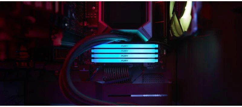 KINGSTON F RGB DDR4 32GB 3600MHz CL18 Rinkinys iš 2