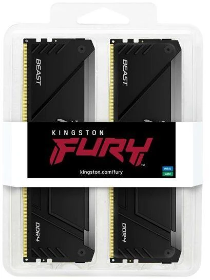 KINGSTON F RGB DDR4 32GB 3600MHz CL18 Rinkinys iš 2