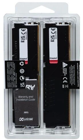 Ausinės Kingston FURY DDR5 32GB (2x16GB) 5600MHz CL40 Beast Juoda XMP