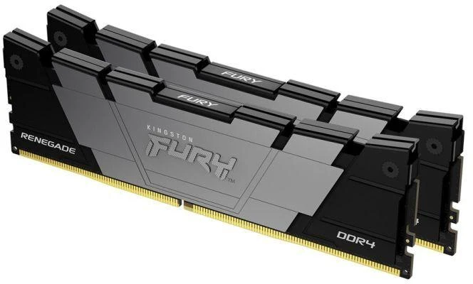 RAM „Kingston KF436C16RB12K2/32“ 32 GB 3600 MT/s DDR4 CL16 DIMM (2 vnt. rinkinys) 1 Gx8 FURY Renegade Juodas | „Kingston“