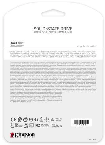 Ausinės Kingston KC3000 SSD (2TB; M.2 2280; PCIe 4.0 x4 NVMe; SKC3000D/2048G)