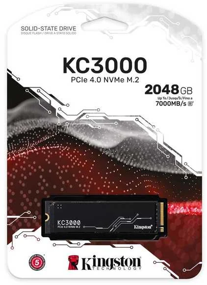 Kietasis diskas SSD Kingston KC3000 M.2 PCIe 4.0 NVMe 2TB