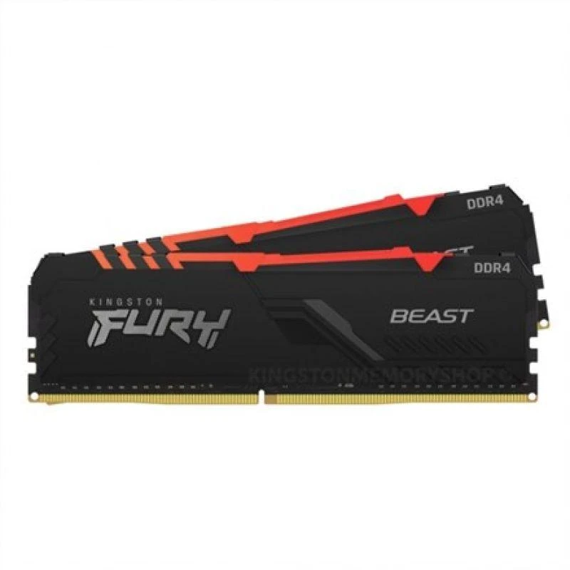 RAM Atmintis Kingston Fury 32GB 3200MT/s DDR4 CL16 DIMM (2 dalių rinkinys)