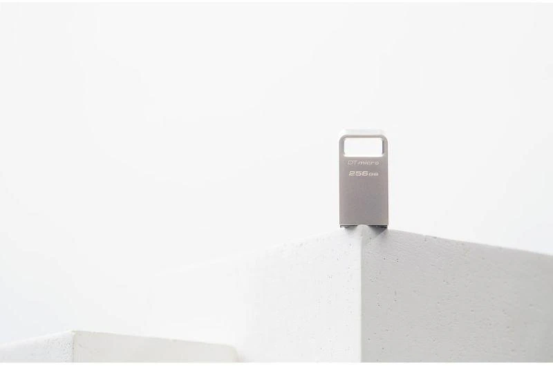 „Kingston“ | USB 3.2 atmintinė | „DataTraveler micro“ | 256 GB | USB A tipo | Sidabrinis