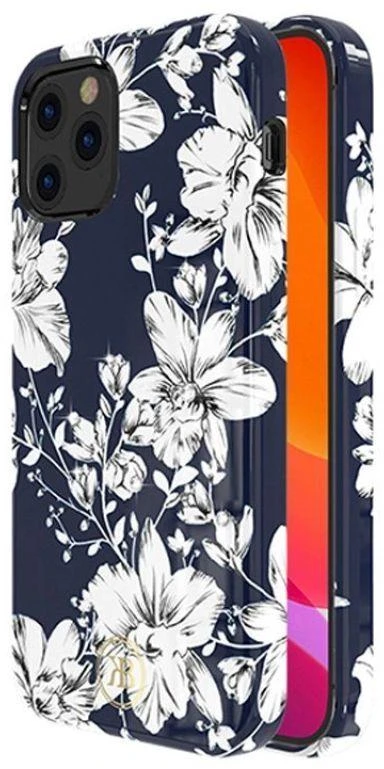 Dėklas Kingxbar Blossom dekoruotas Swarovski kristalais iPhone 12 mini multicolour (Lily)